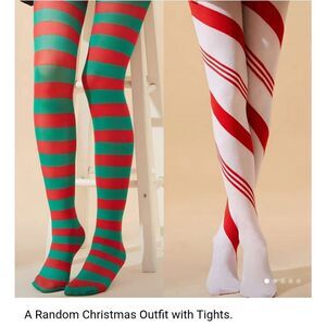 One pair of random Christmas Stocking leggings